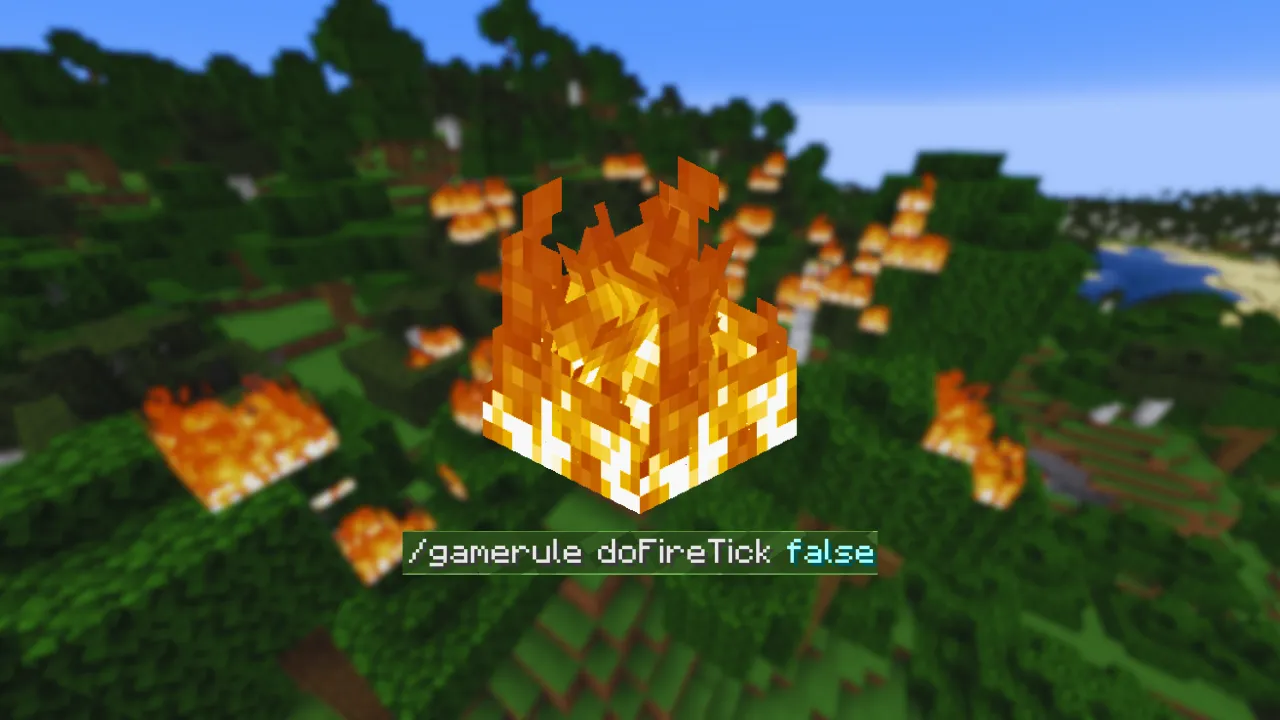 How to Turn Off Fire Spread in Minecraft 1.21