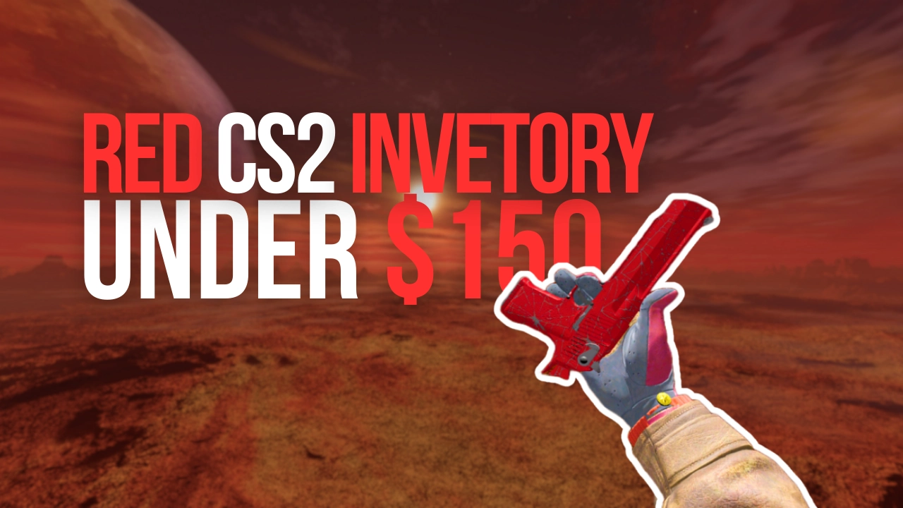 Best Cheap Red Inventory for CS2 (Under $150)