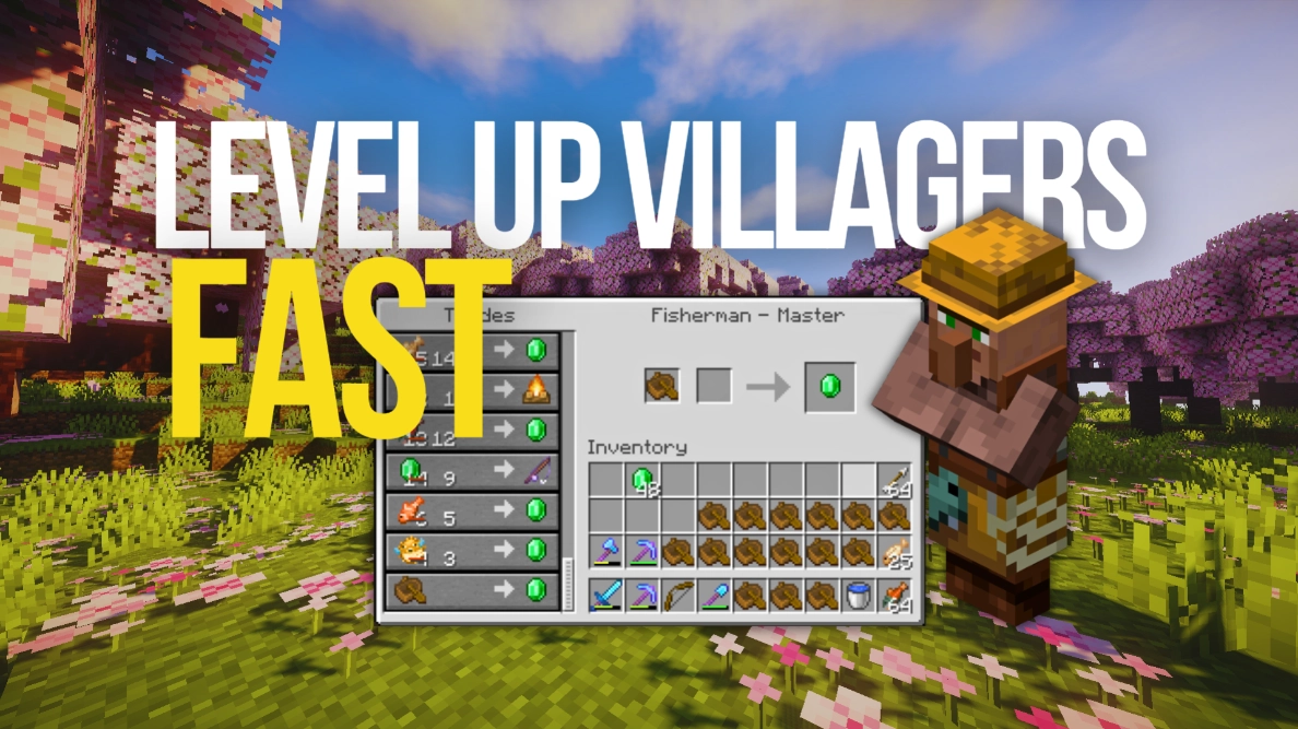 How to Level Up Villagers Fast in Minecraft