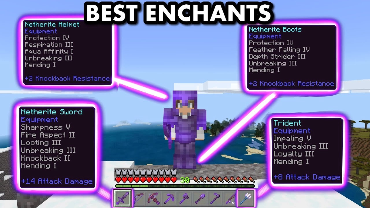 Minecraft: Best Enchants for All Gear (Complete Guide)
