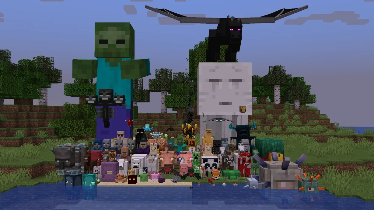 How Do Minecraft Mobs Act When You Leave?