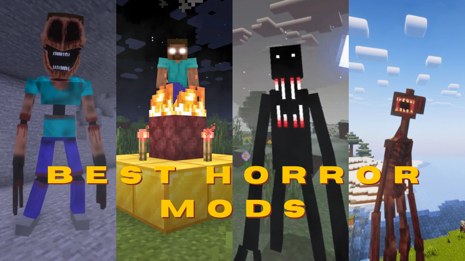 Best Minecraft Horror Mods (by Community Downloads)