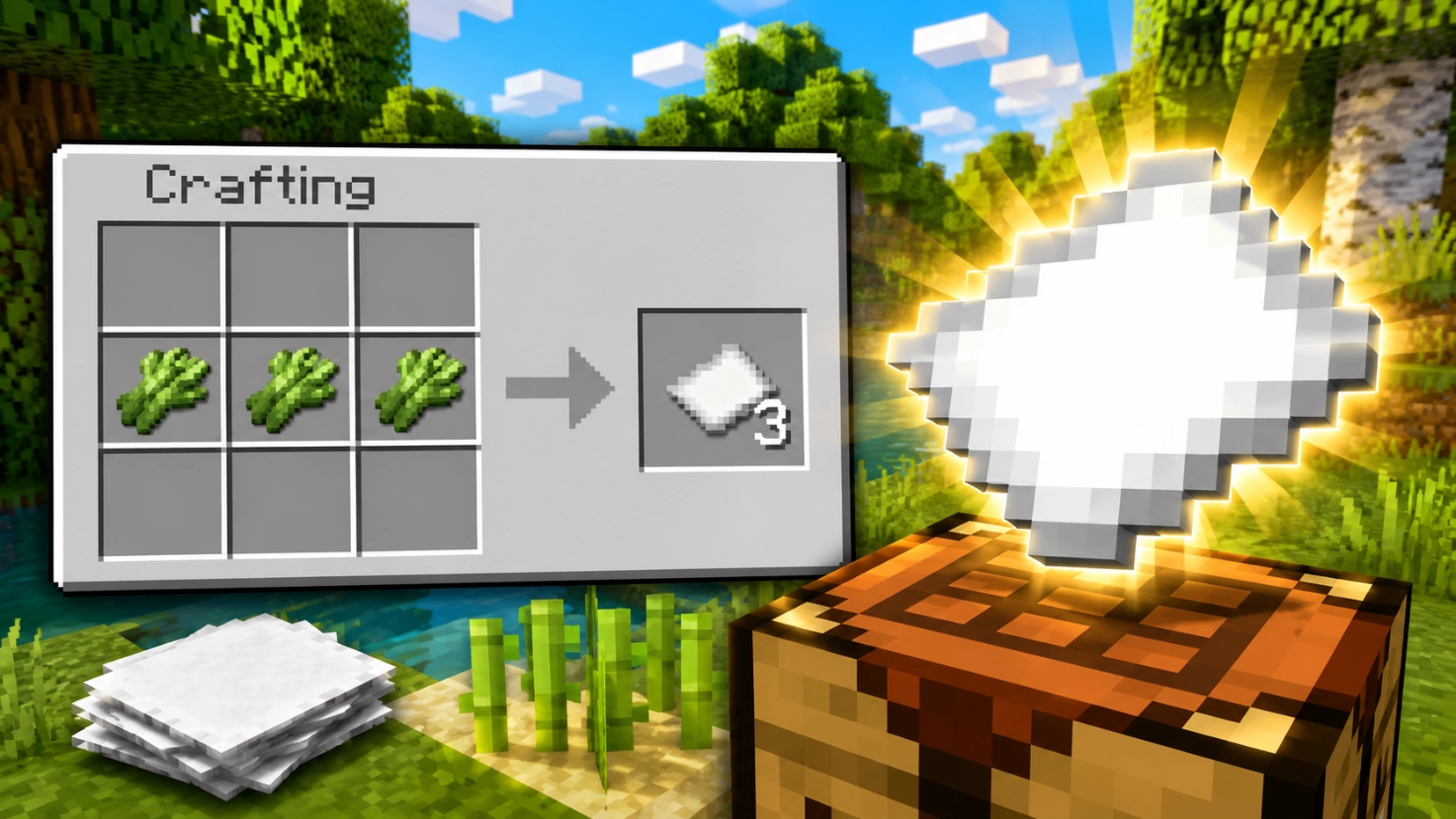 How to Make Paper in Minecraft