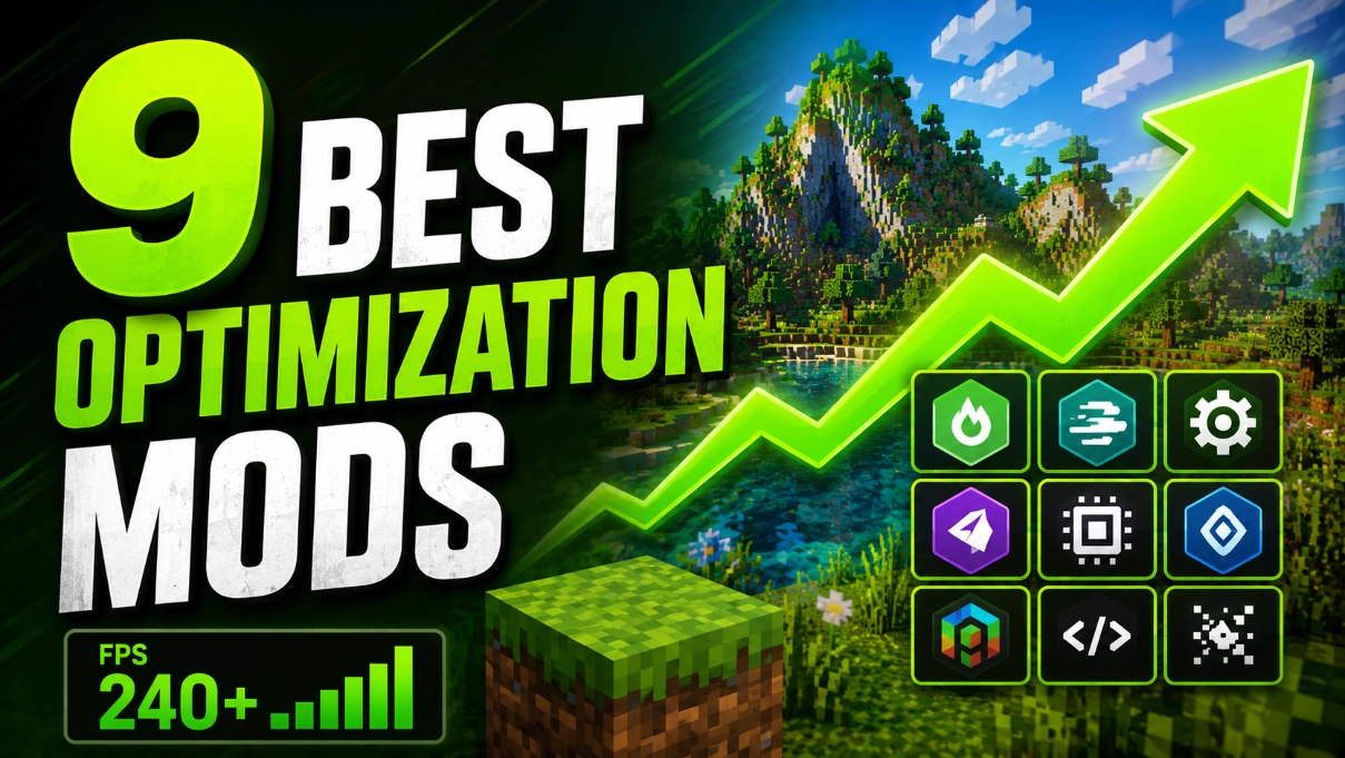 9 Best Optimization Mods for Minecraft (by Community Downloads)