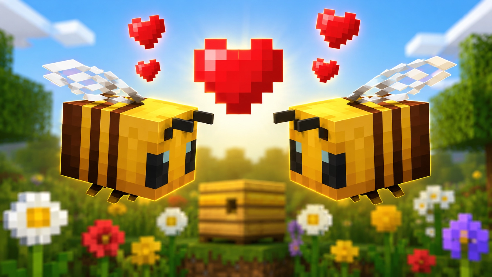 How to Breed Bees in Minecraft