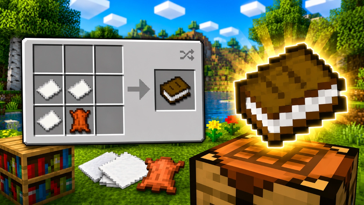 How to Make a Book in Minecraft