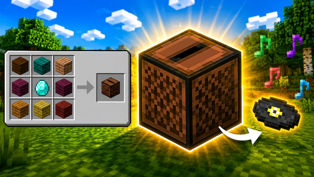 How to Make a Jukebox in Minecraft (2026)