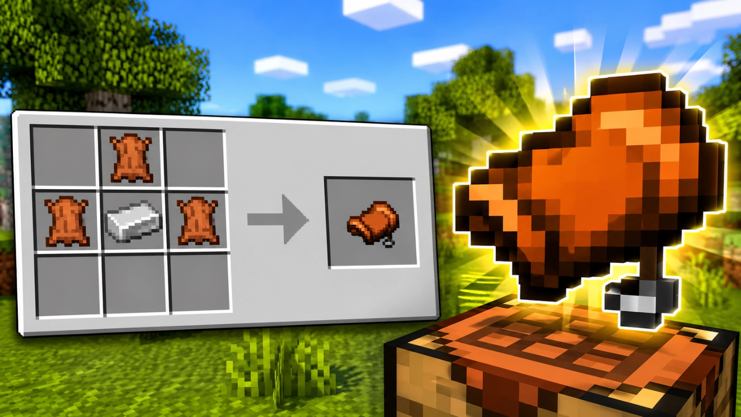 How to Make a Saddle in Minecraft