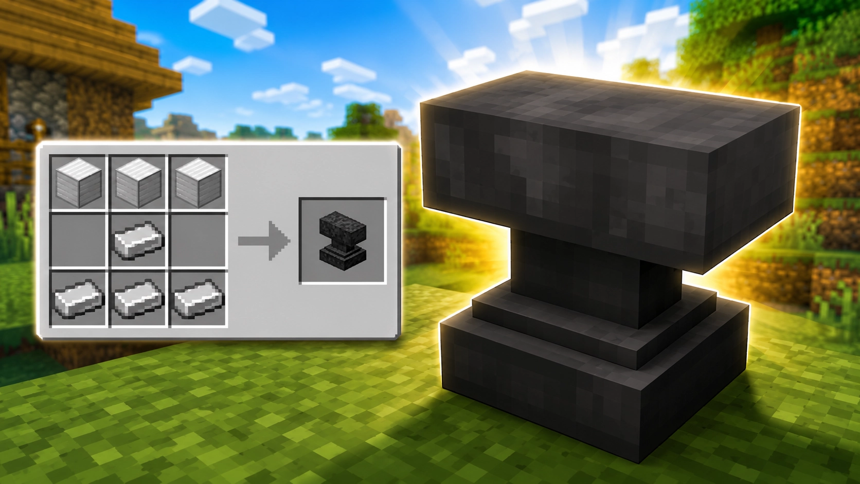 How to Make an Anvil in Minecraft