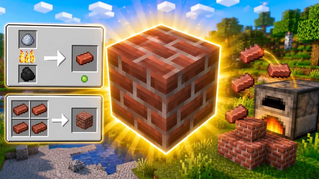 How to Make Bricks in Minecraft