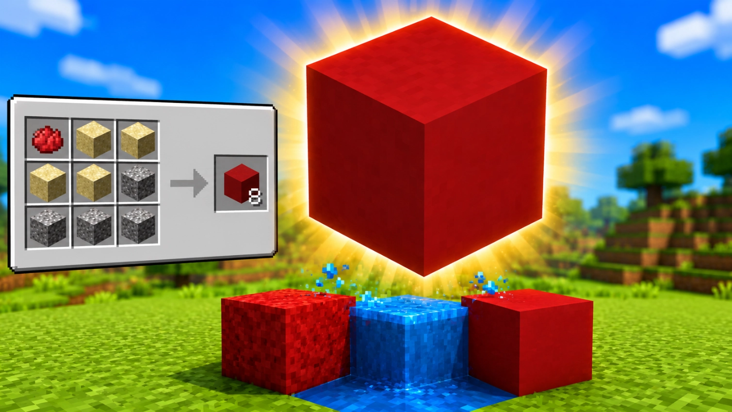 How to Make Concrete in Minecraft