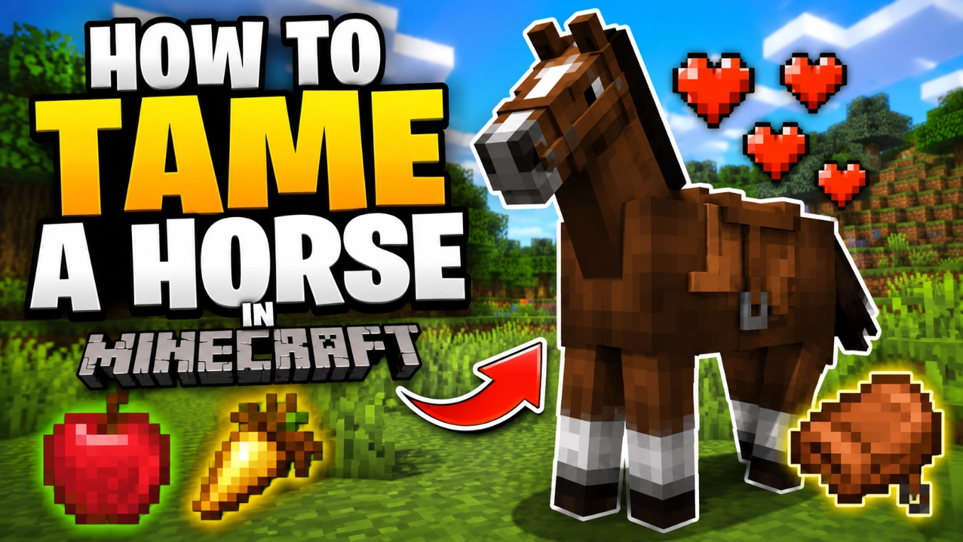 How to Tame a Horse in Minecraft
