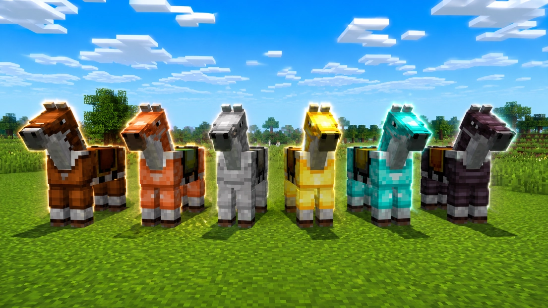 How to Get Horse Armor in Minecraft