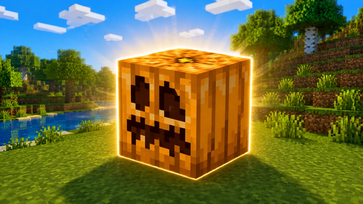 How to Make a Carved Pumpkin in Minecraft (2026)