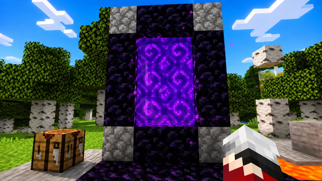 How to Make a Nether Portal in Minecraft
