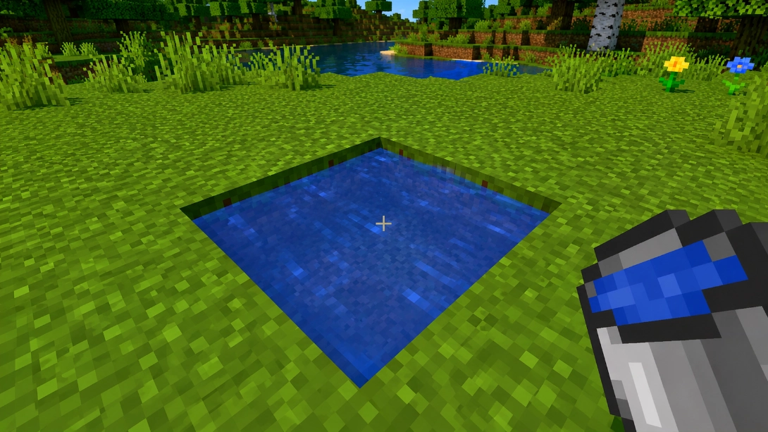 How to Make an Infinite Water Source in Minecraft