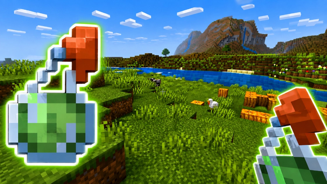 How to Make a Potion of Oozing in Minecraft