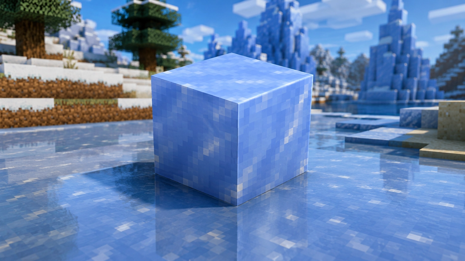How to Make Ice in Minecraft
