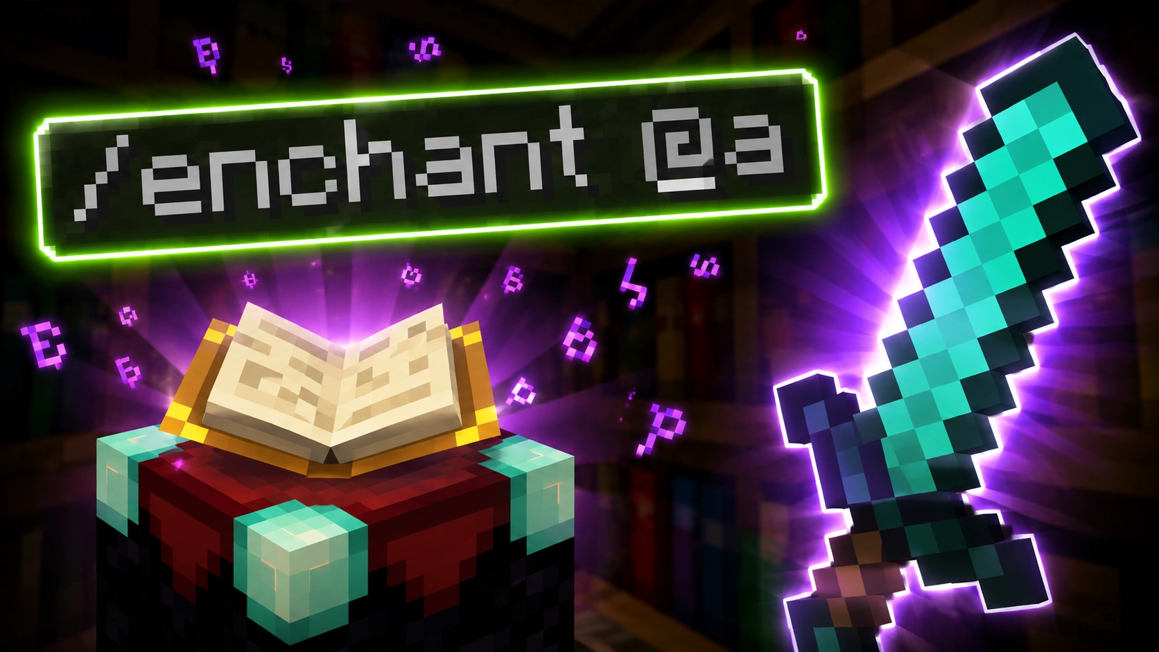 How to Use the /enchant Command in Minecraft