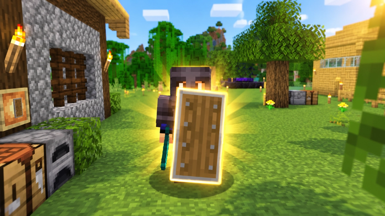 How to Make a Shield in Minecraft (Recipe + Uses)
