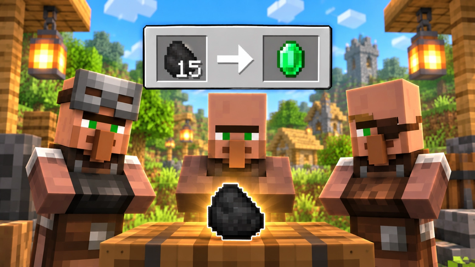 What Villager Trades Coal in Minecraft