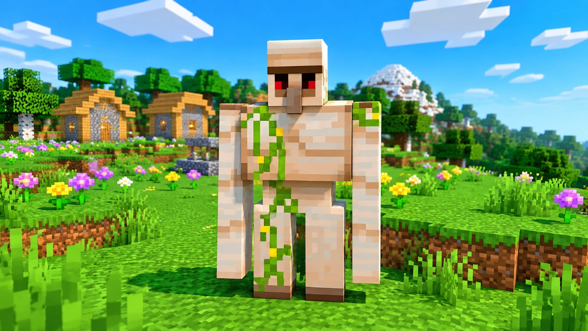 How to Make an Iron Golem in Minecraft